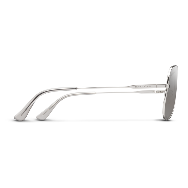 Suncloud Hard Deck Silver + Polarized Silver Mirror Lens