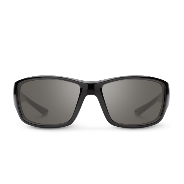 Suncloud Hull Matte Black + Polarized Low Light Yellow Lens