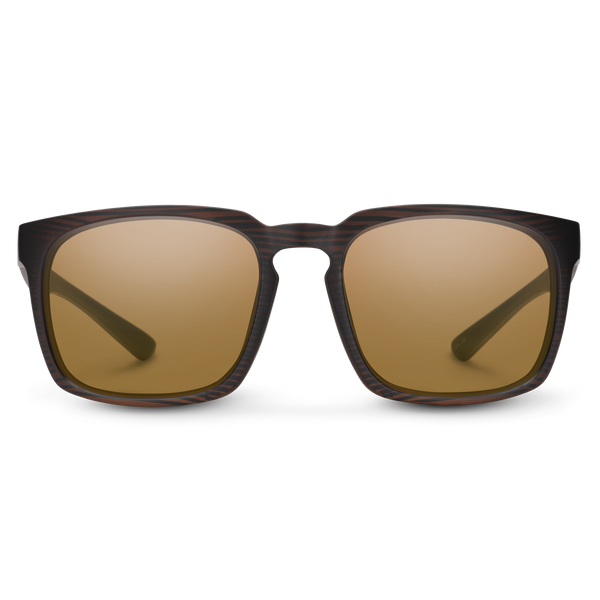 Suncloud Hundo Burnished Brown + Polarized Brown Lens