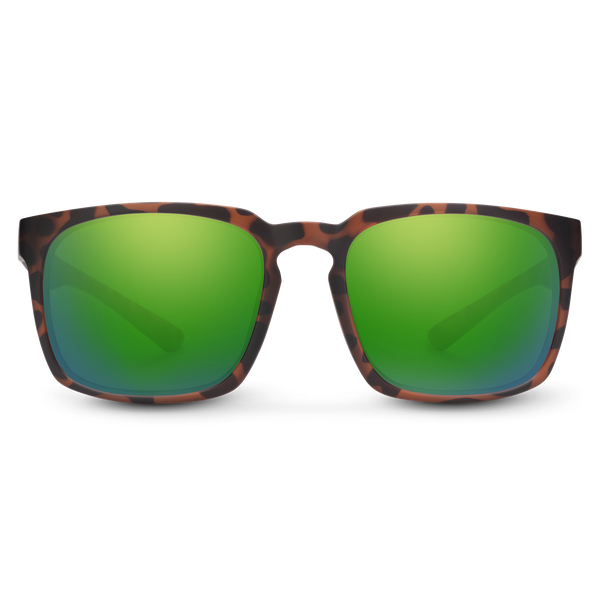 Suncloud Hundo - Sale Matte Tortoise + Polarized Green Mirror Lens