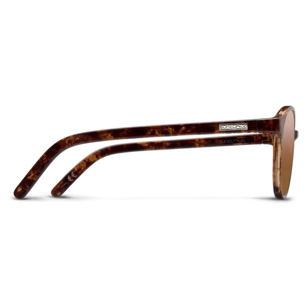 Suncloud Lowkey - Sale Crystal Peach + Polarized Brown Lens