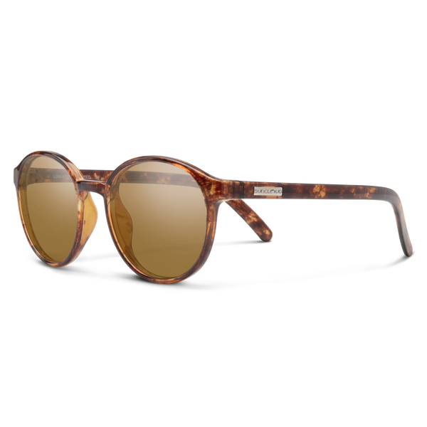 suncloud Lowkey - Sale Crystal Peach + Polarized Brown Lens