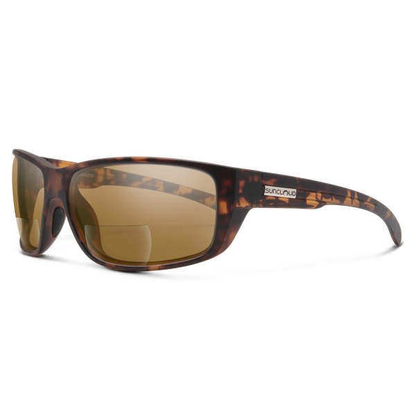 suncloud Milestone Reader - Sale Matte Tortoise + Polarized Brown 250 Lens
