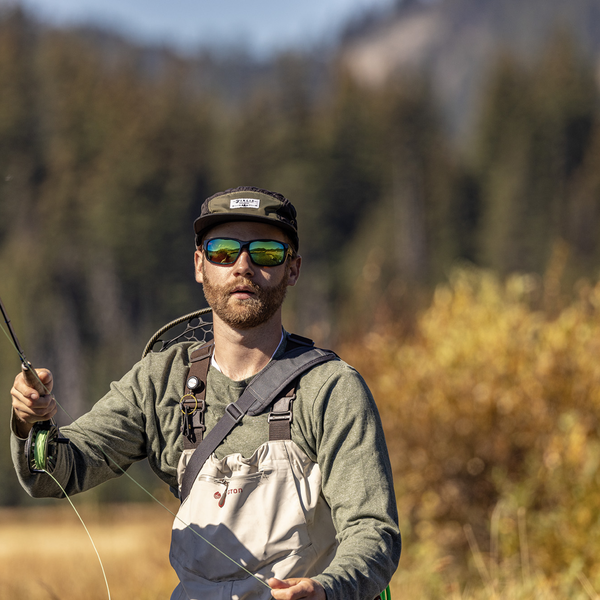 Suncloud Milestone - Sale Black + Polarized Green Mirror Lens