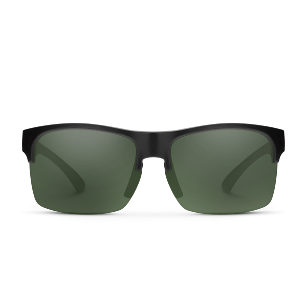 Suncloud Rambler Lite Matte Black + Polarized Gray Green Lens