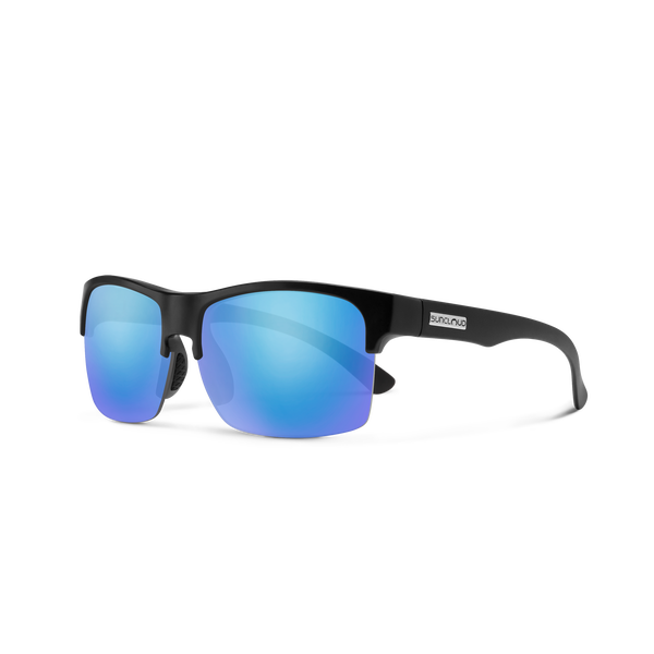 Suncloud Rambler Lite Matte Black + Polarized Gray Green Lens