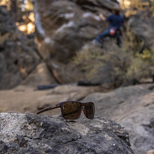 Suncloud Respek Burnished Brown + Polarized Brown Lens