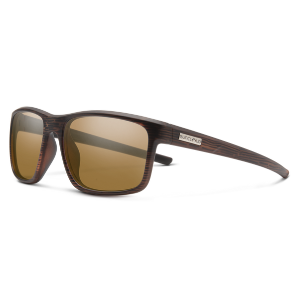 suncloud Respek Burnished Brown + Polarized Brown Lens