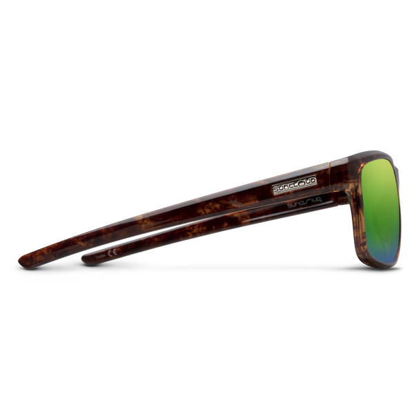 Suncloud Respek - Sale Tortoise + Polarized Green Mirror Lens