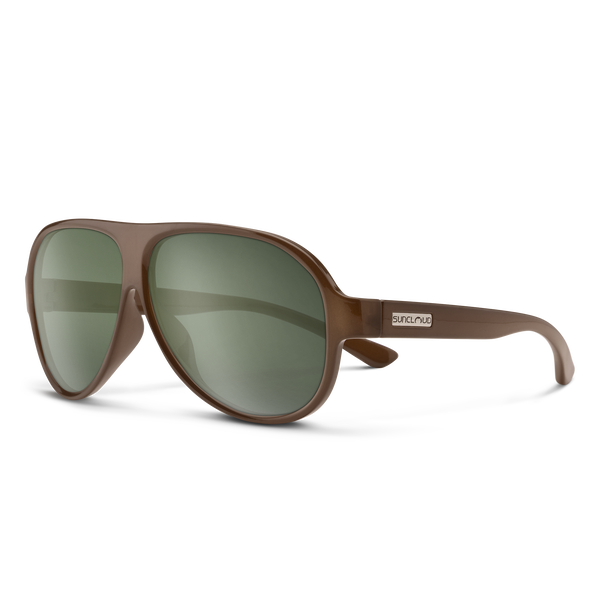 suncloud Rooney - Sale Cedar + Polarized Gray Green Lens