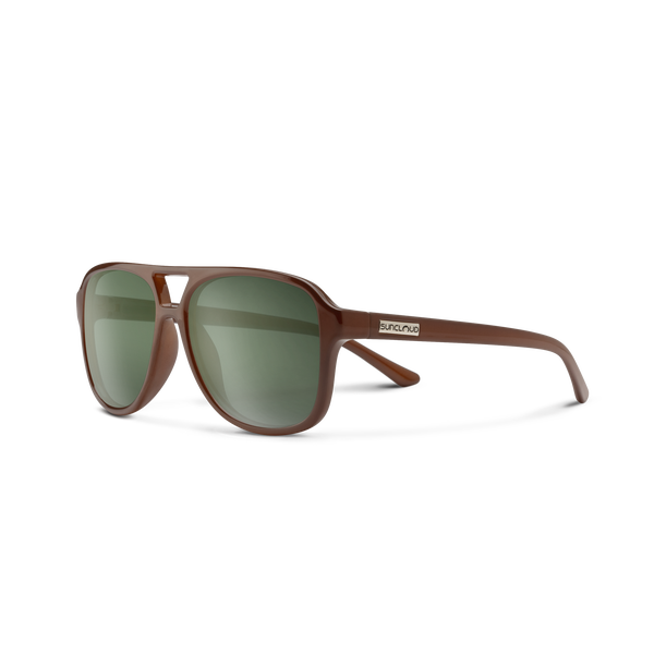 Suncloud Sandy - Sale Matte Ice Tortoise + Polarized Purple Mirror Lens
