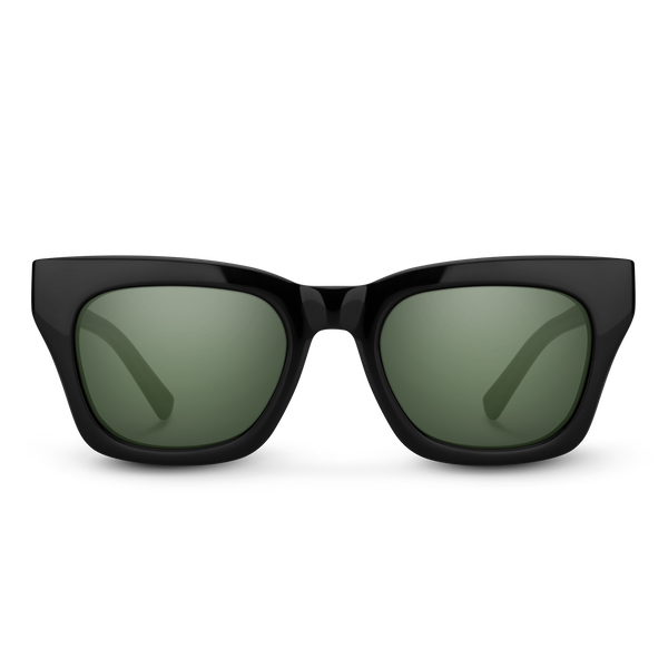 Suncloud Allora Black + Polarized Gray Green Lens