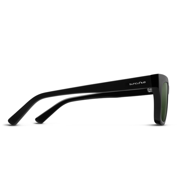 Suncloud Allora Black + Polarized Gray Green Lens