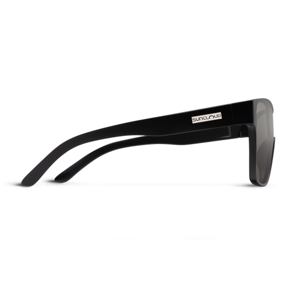 Suncloud Biff Matte Black + Polarized Gray Lens