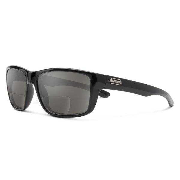 Suncloud Mayor 1.50 Black + Polarized Gray 150 Lens