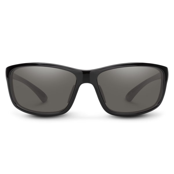 Suncloud Sentry Black + Polarized Gray Lens