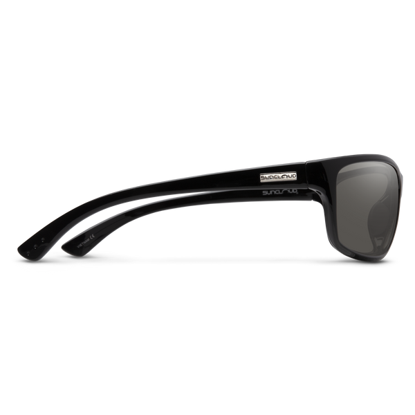 Suncloud Sentry Black + Polarized Gray Lens