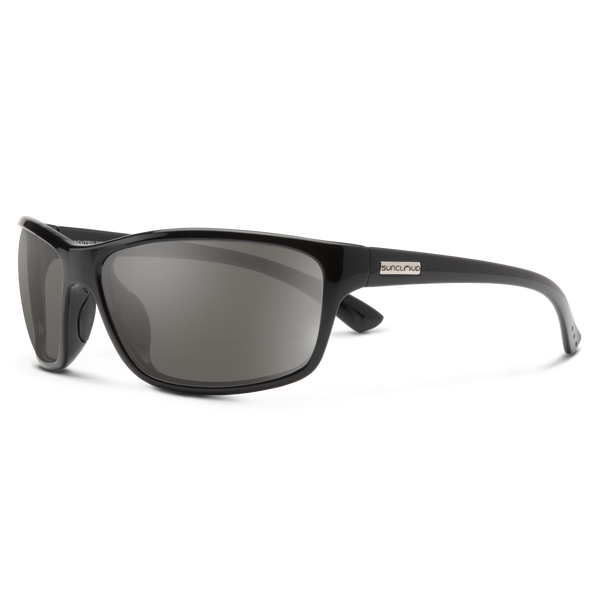 suncloud Sentry Black + Polarized Gray Lens