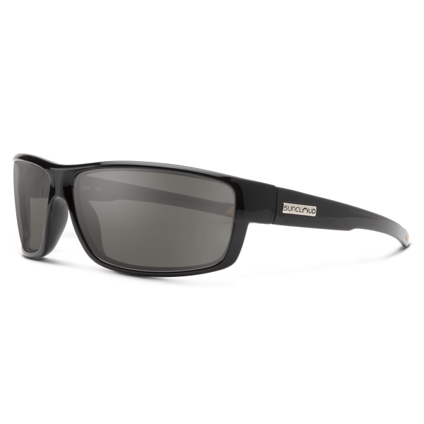 suncloud Voucher Black + Polarized Gray Lens