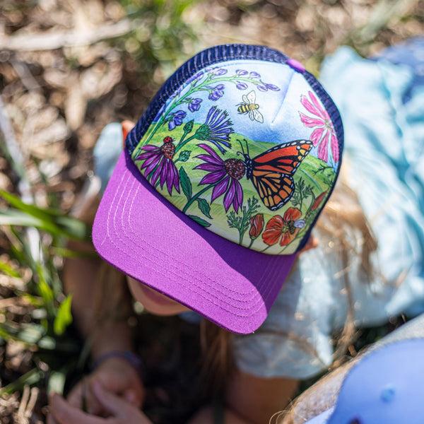 Sunday Afternoons Kids' Butterfly And Bees Trucker
