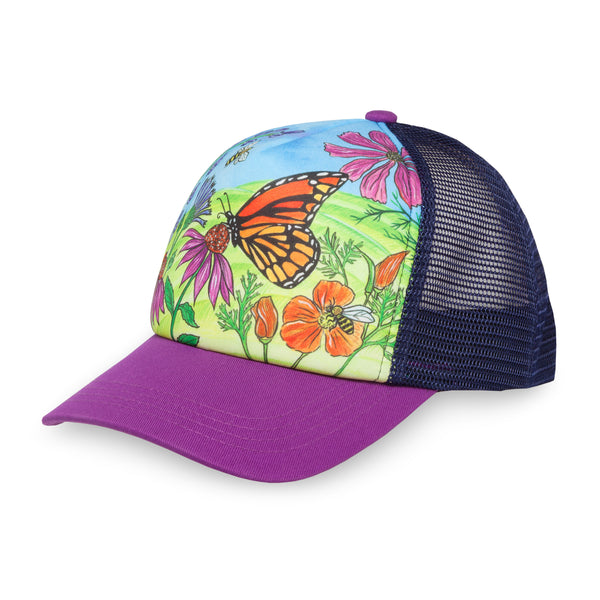 sunday afternoons Kids' Butterfly and Bees Trucker