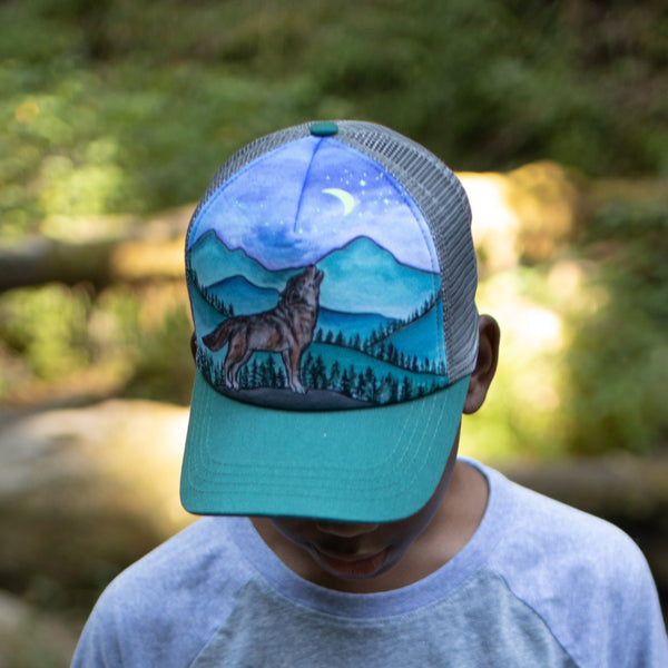 Sunday Afternoons Kids' Lone Wolf Trucker