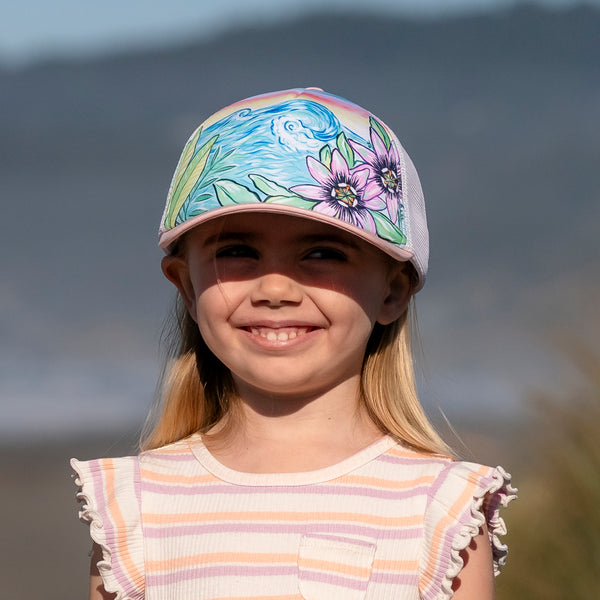 Sunday Afternoons Kids' Passionflower Trucker