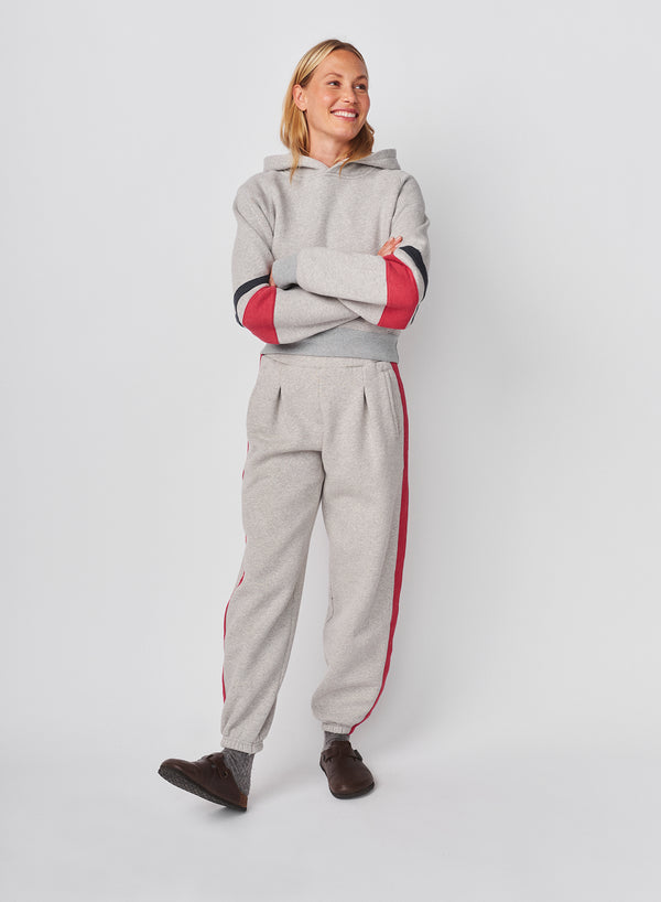 Sundry Sundry Academy Trouser Sweatpant In Heather Grey