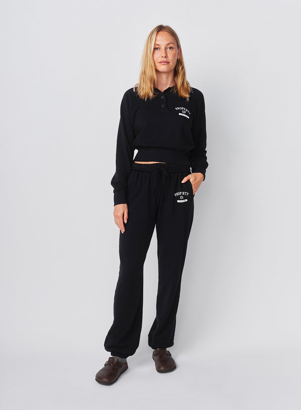 Sundry Sundry French Academy Athletic Sweatpant In Deep Navy
