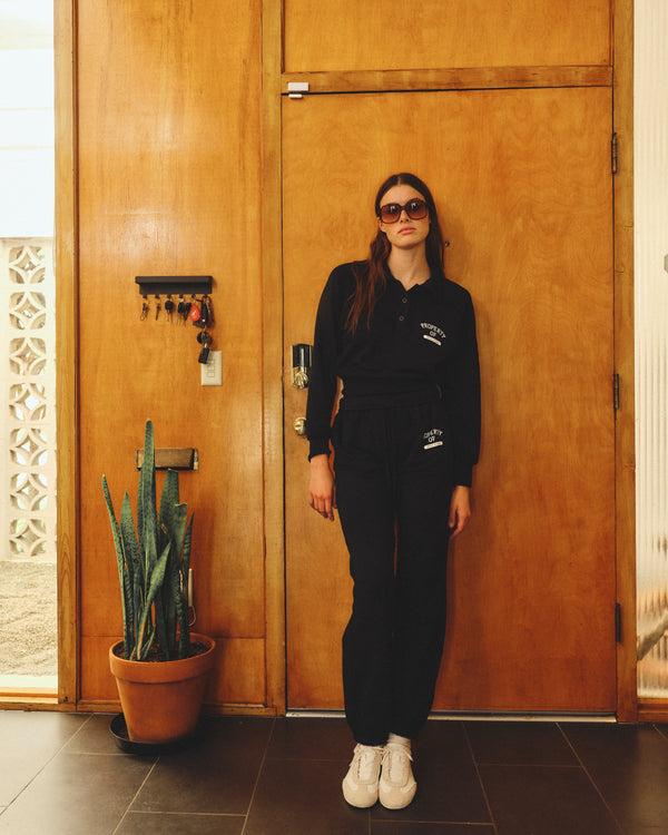 sundry Sundry French Academy Athletic Sweatpant in Deep Navy