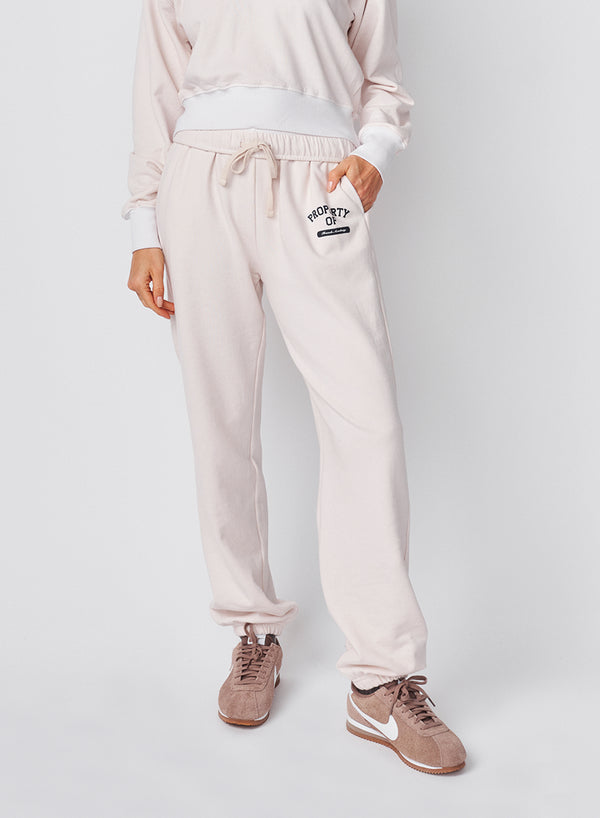 Sundry Sundry French Academy Athletic Sweatpant In Oyster
