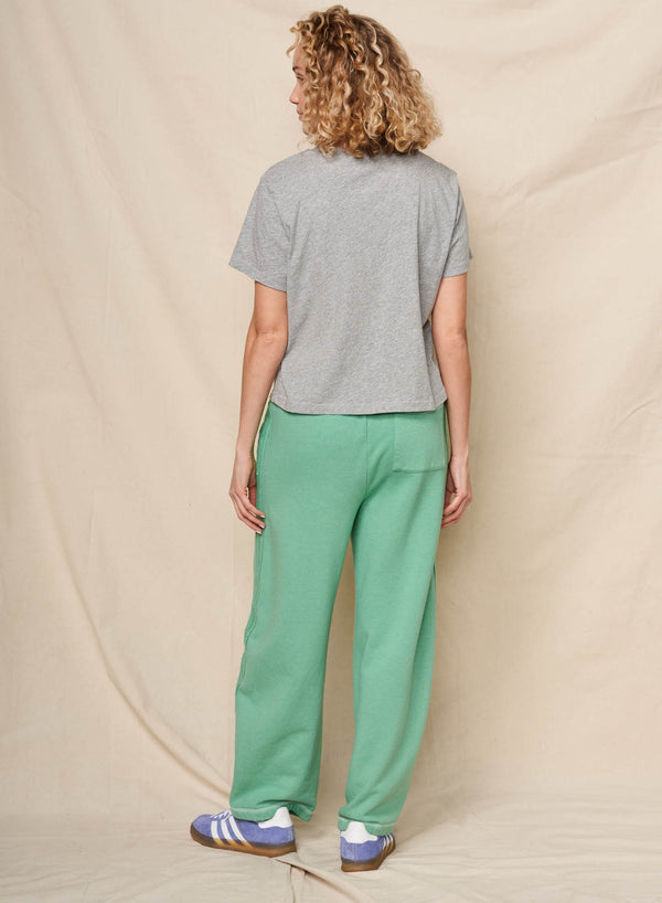 Sundry Sundry Le Soiree Short Sleeve Boxy Crew Tee In Heather Grey