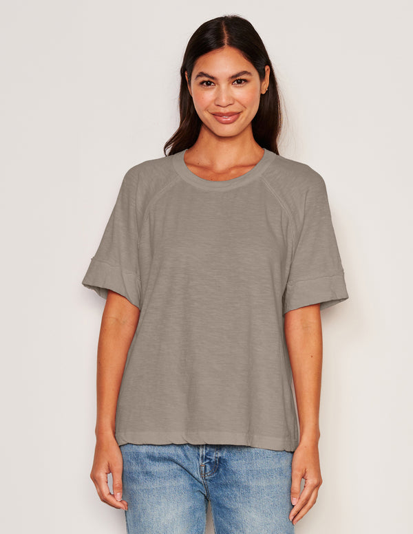 sundry Sundry Boyfriend Tee in Fern
