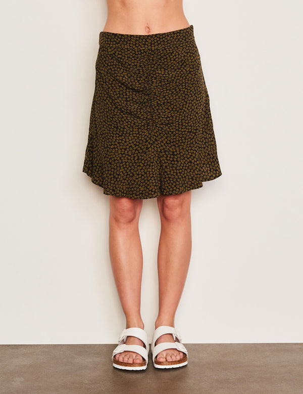 Sundry Sundry Clover Short Femme Skirt In Olive