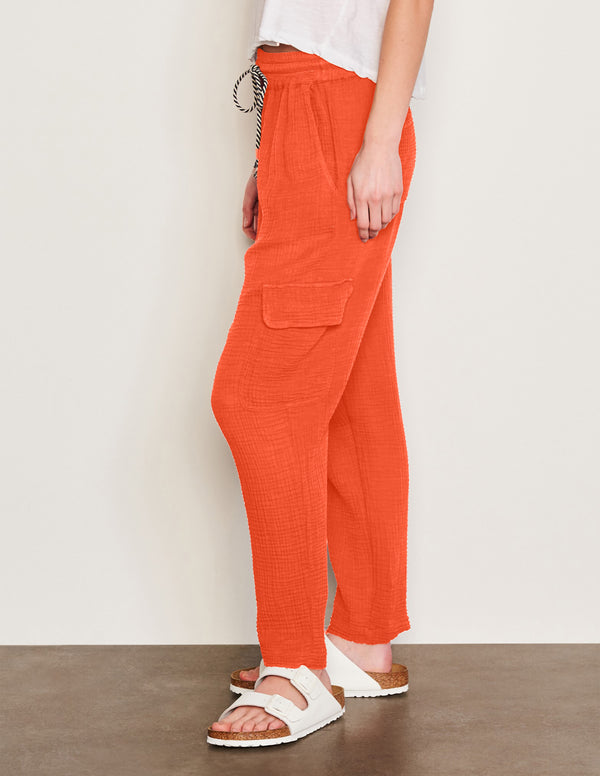 Sundry Sundry Easy Cargo In Bright Coral