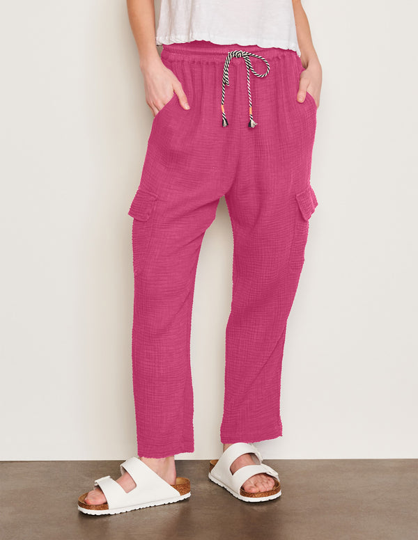 sundry Sundry Easy Cargo in Cranberry