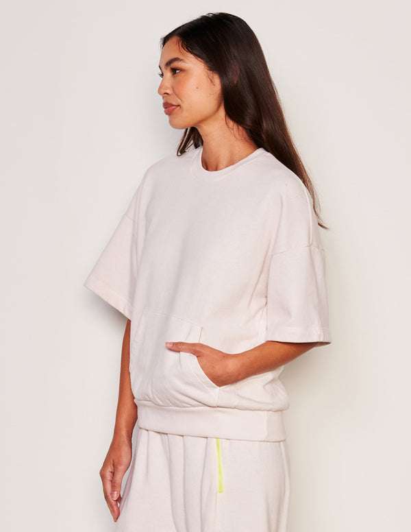 Sundry Sundry Kanga Pocket Popover In Oyster