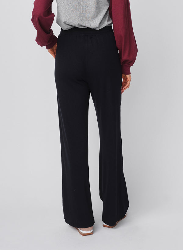 Sundry Sundry Lounge Flare Pant In Deep Navy