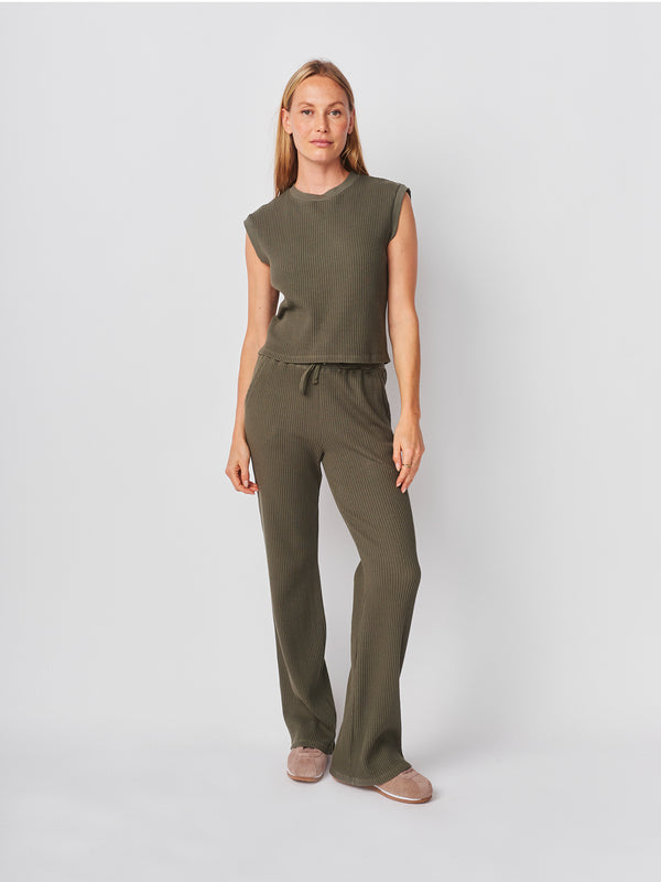 sundry Sundry Lounge Pant in Signature Green