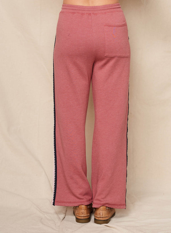 Sundry Sundry Lounge Pant In Tibet Red