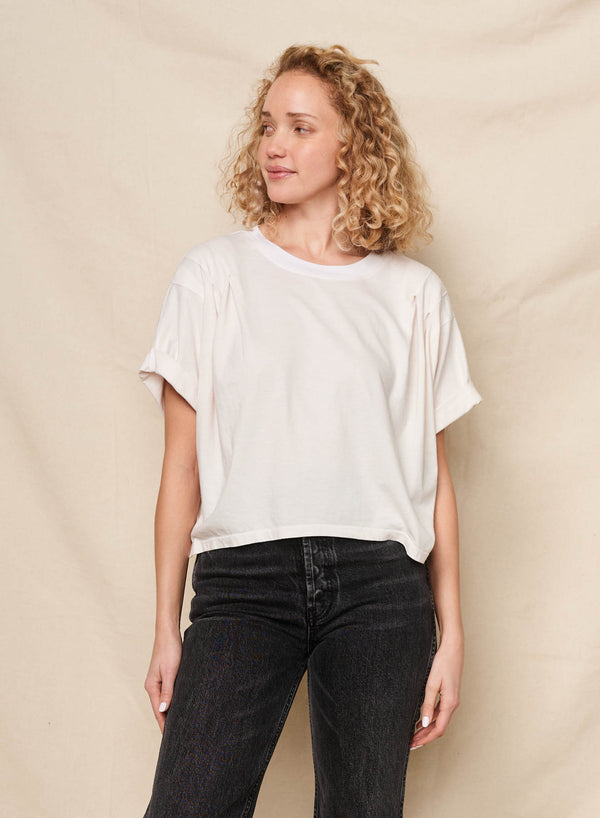 Sundry Sundry Pleated Dolman In Oyster