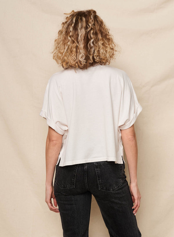 Sundry Sundry Pleated Dolman In Oyster
