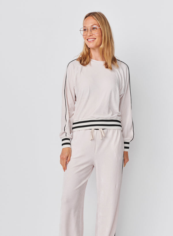 Sundry Sundry Raglan Sweatshirt In Oyster