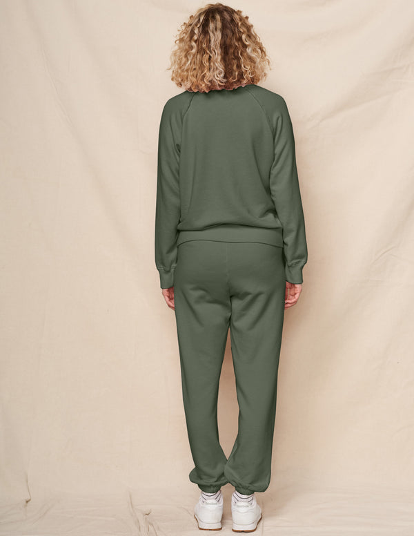 Sundry Sundry Raglan Sweatshirt In Signature Green