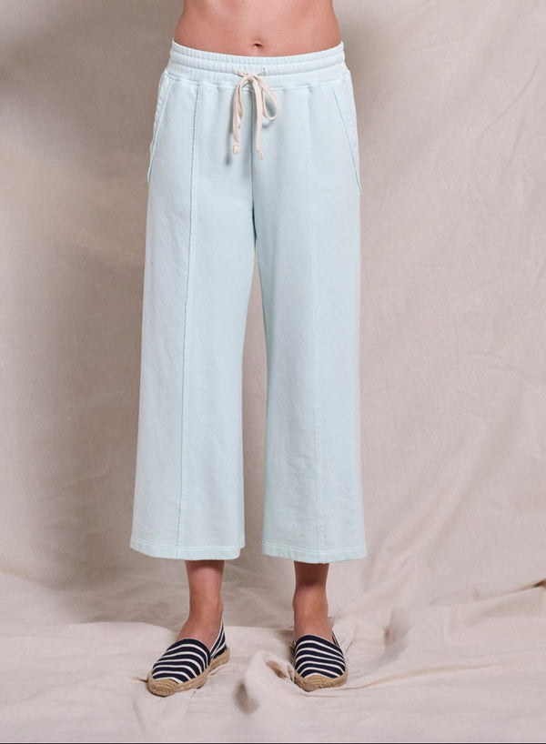 sundry Sundry Raw Seamed Lounge Pant in Sheer Blue