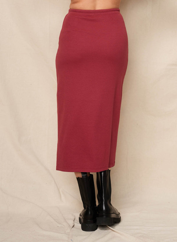 Sundry Sundry Skirt In Tibet Red