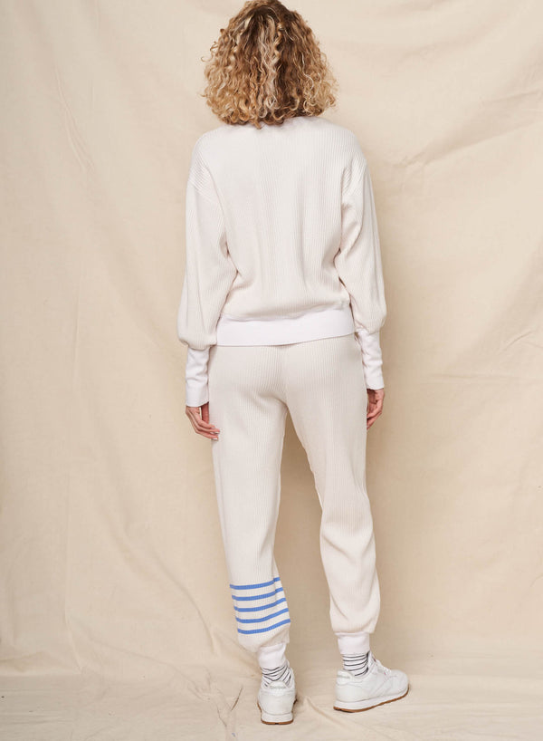 Sundry Sundry Stripes Oversized Popover In Oyster