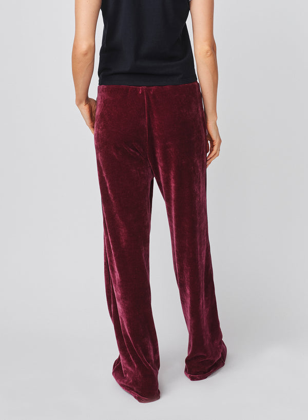 Sundry Sundry Track Pant In Mulled Wine