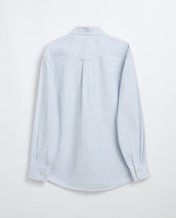 Sunflower Button Down Oxford - 215 Blue Stripe