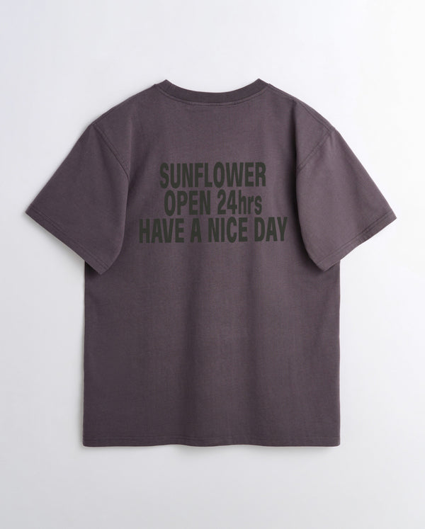 Sunflower Easy Hours Tee - Antracite